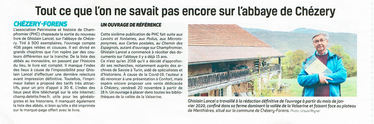 Abbaye de Ch&eacute;zery